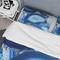 Designart 'Blue Agate Geode' Mid-Century Modern Bedding Set - Duvet Cover & Shams